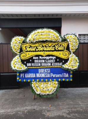 Papan Bunga Duka di Anduring